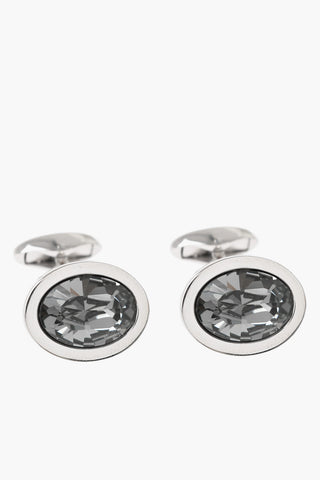 Gemelli in Ottone con Gioiello Frontale