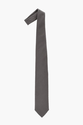 Geometric Silk Tie