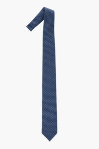 Seidenkrawatte Mit Allover-Monogramm