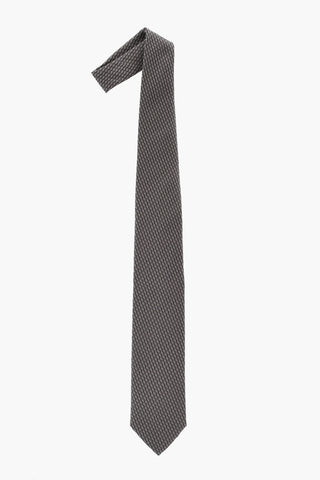 Geometric Silk Tie
