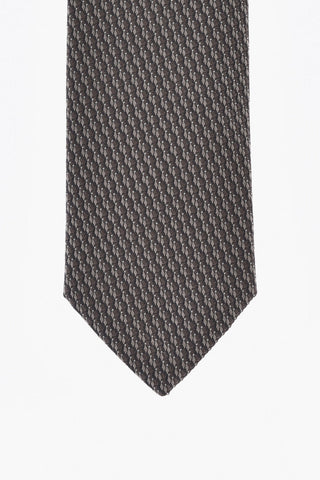Geometric Silk Tie