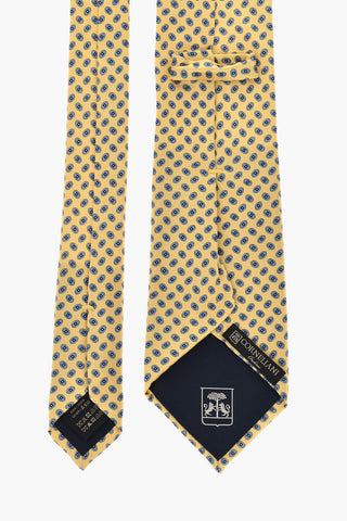 Silk Tie With All-Over Print