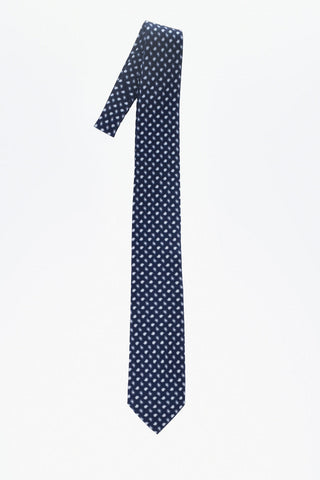 Silk Tie With Paisley Pattern