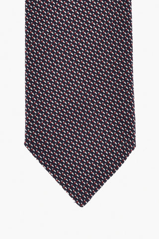 Color Block Silk Tie