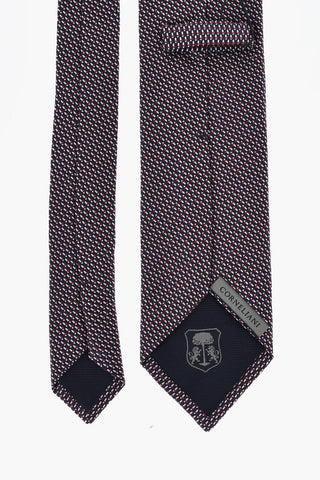 Color Block Silk Tie
