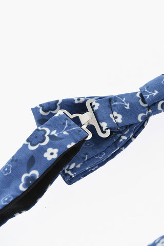 CC COLLECTION Seidenfliege mit Blumenmuster