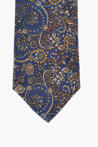 Cravatta In Seta Con Stampa Paisley