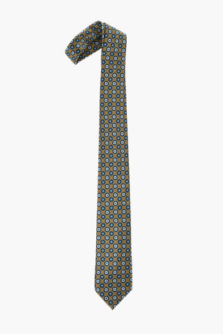 Geometric Silk Tie