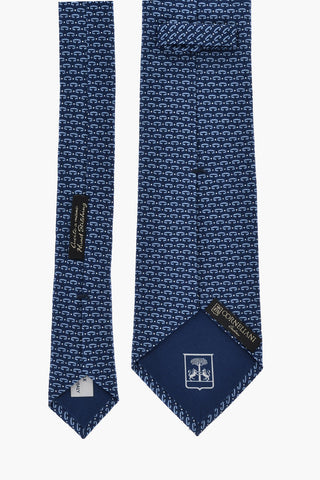Patterned Silk Tie