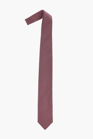 Seidenkrawatte Mit Color-Block-Design