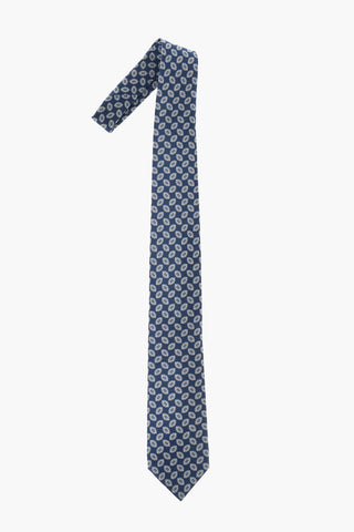 All-Over Printed Silk Tie