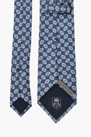 All-Over Printed Silk Tie