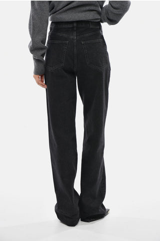 Straight-Fit-Jeans mit hoher Taille 23cm