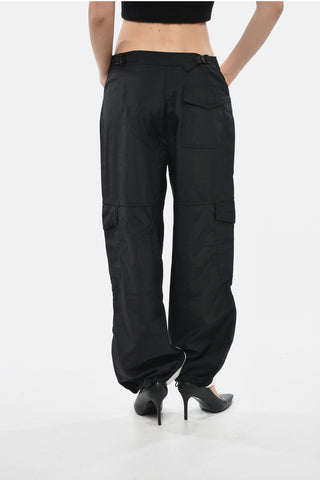 Double-Fabric Biolore Wide-Leg Pants