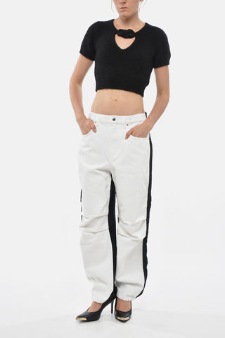 Double-Fabric Biolore Wide-Leg Pants