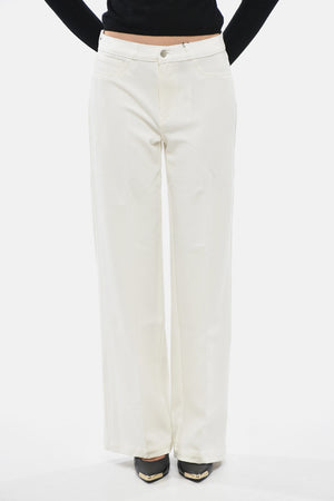 Pantaloni CLAYTON Wide leg a Vita Bassa 