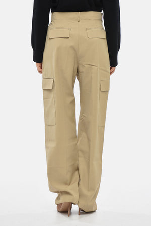 SPORTMAX Pantaloni Cargo JACOPO a Doppia Pince