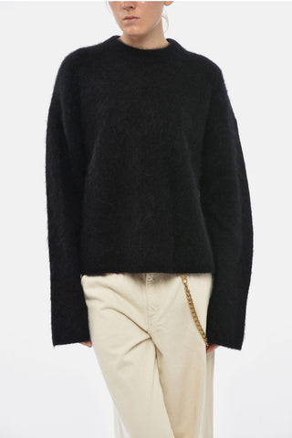Fuzzy Crewneck Sweater ROMA