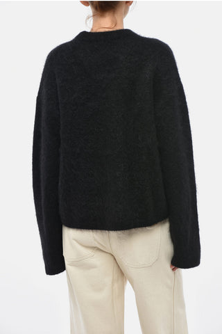 Fuzzy Crewneck Sweater ROMA