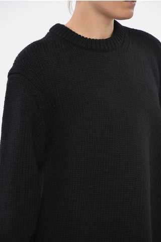 Oversized Rundhalspullover Uni