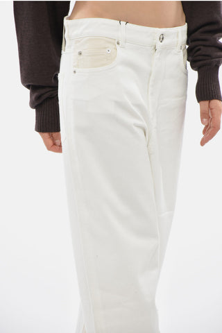 SPORTMAX Lightweight Two-Tone Cotton Five-Pocket Pants ZENICA