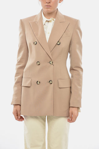 SPORTMAX Jacke ADAMO Doppelreihig Aus Kaschmir Mit Pattentaschen