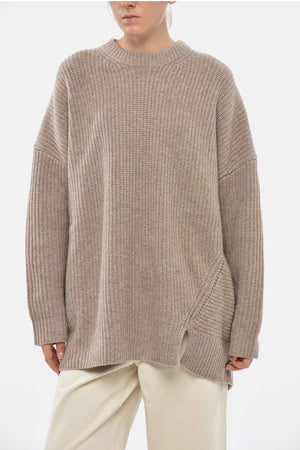 Maglia Girocollo in Lana e Cashmere