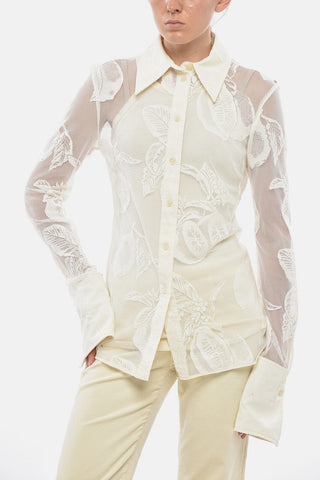 SPORTMAX Camicia ASTI In Pizzo Macrame' 
