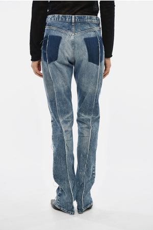MM1 Delavé Skinny Jeans With Raw Hem Detail 21cm