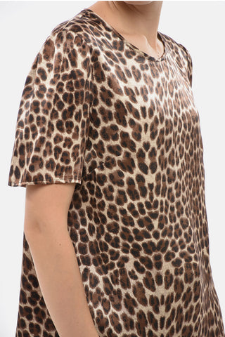 Silk Blouse SECRET With Animalier Print