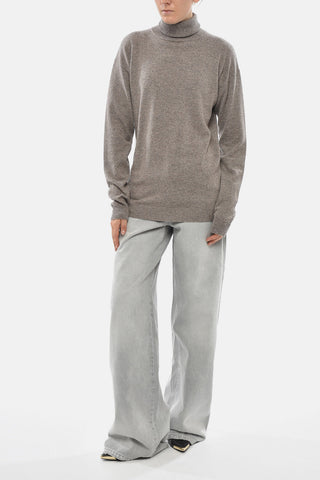 Kaschmirpullover Mit Rollkragen