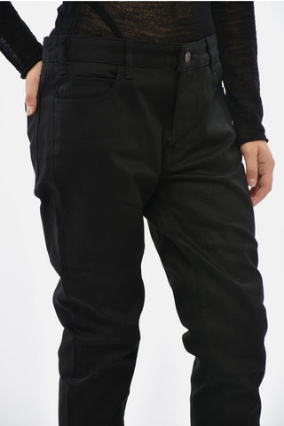 Skinny-Fit Jeans mit dunkler Waschung 15cm