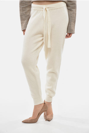 Pantaloni Palazzo GAUZD In Lana a Costine
