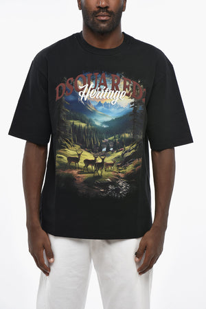 Bedrucktes T-Shirt HERITAGE Loose Fit