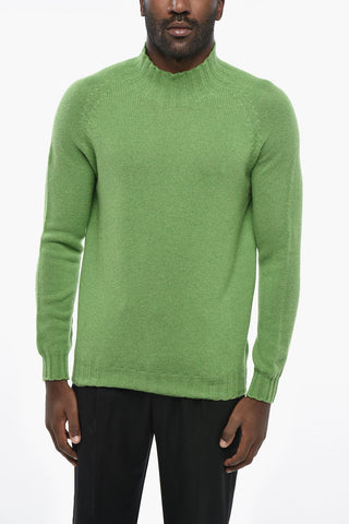 Stehkragenpullover FILBERT aus Kaschmir uni