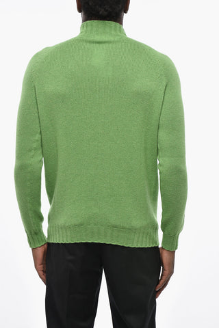 Stehkragenpullover FILBERT aus Kaschmir uni