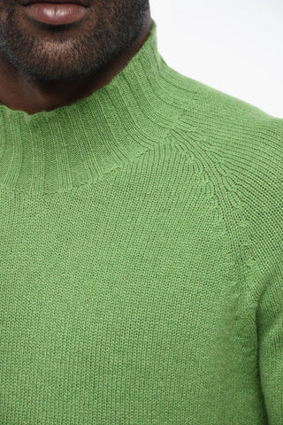 Stehkragenpullover FILBERT aus Kaschmir uni