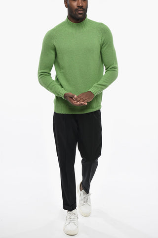 Stehkragenpullover FILBERT aus Kaschmir uni