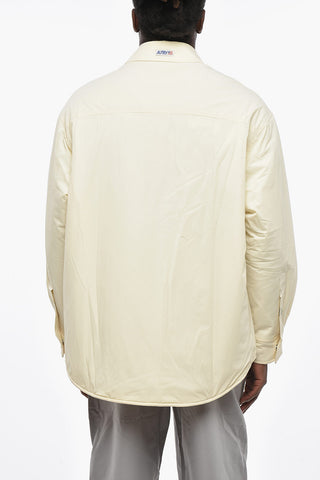 Padded Overshirt with Snap Buttons