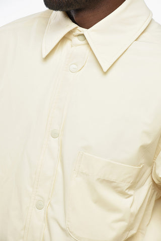 Padded Overshirt with Snap Buttons