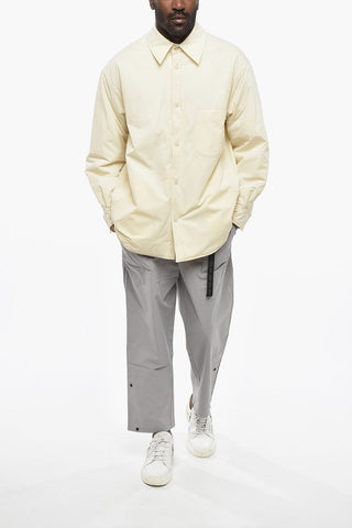 Padded Overshirt with Snap Buttons