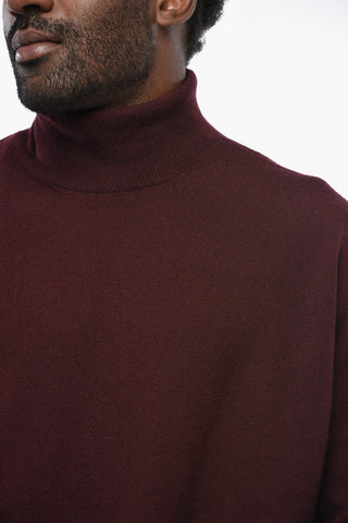 Virgin Wool Turtleneck Sweater
