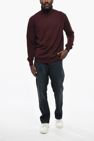 Virgin Wool Turtleneck Sweater