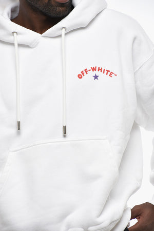 Sweatshirt Mit Kapuze STAR ARROW Skate Fit Aus Gebürsteter Baumwolle