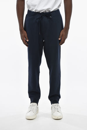 Cotton-Blend Joggers With Iconic Embroidery