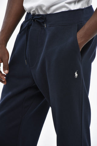 Cotton-Blend Joggers With Iconic Embroidery