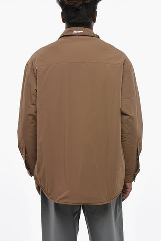Padded Overshirt With Snap Buttons