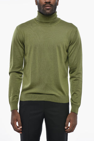 Maglia in Cashmere e Seta a Collo Alto