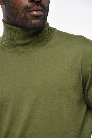 Cashmere And Silk Turtleneck Sweater