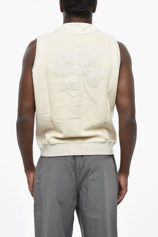 Terry Cotton Sleeveless Jacket